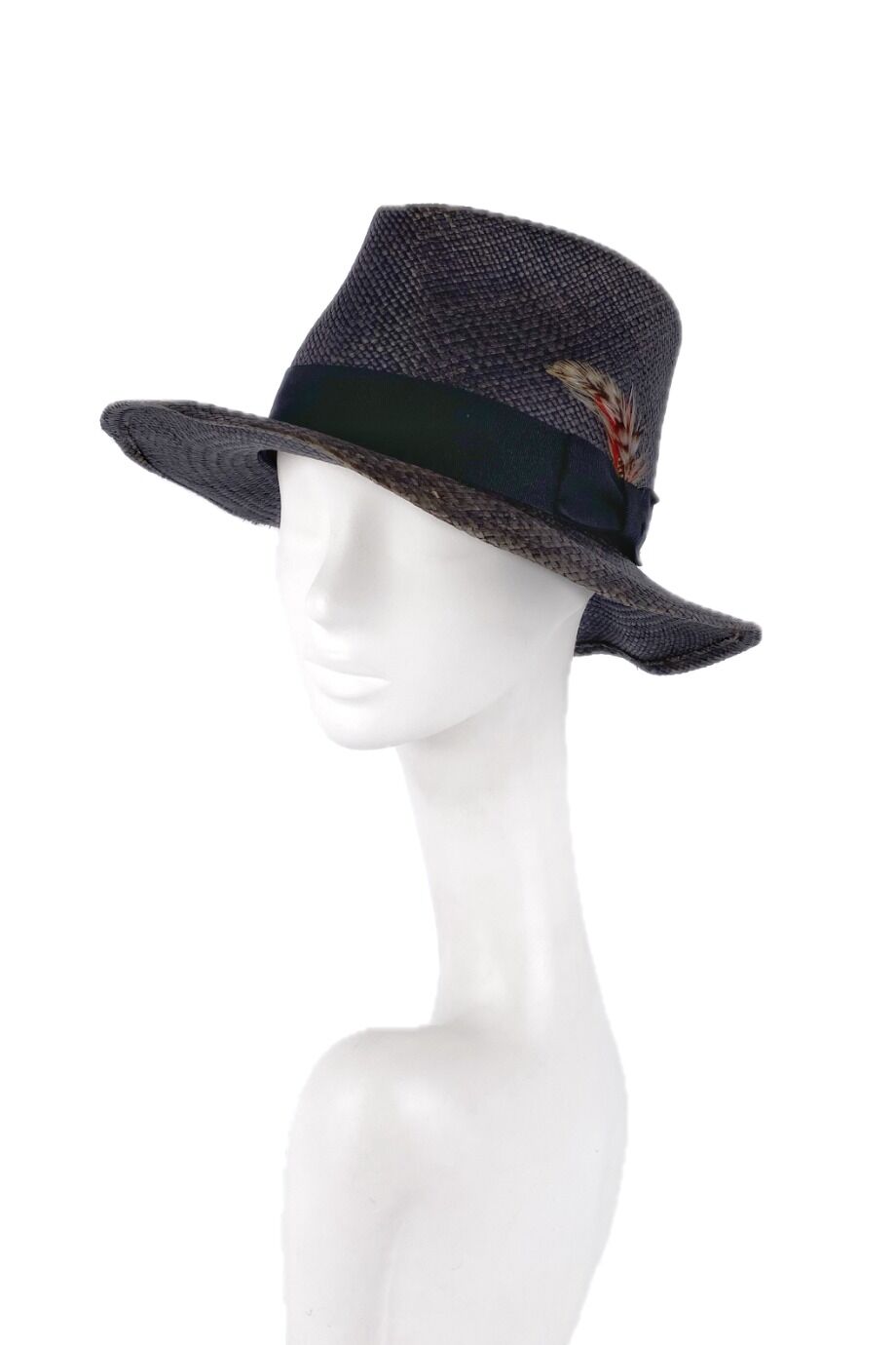 image 1 Соломенная шляпа серого цвета