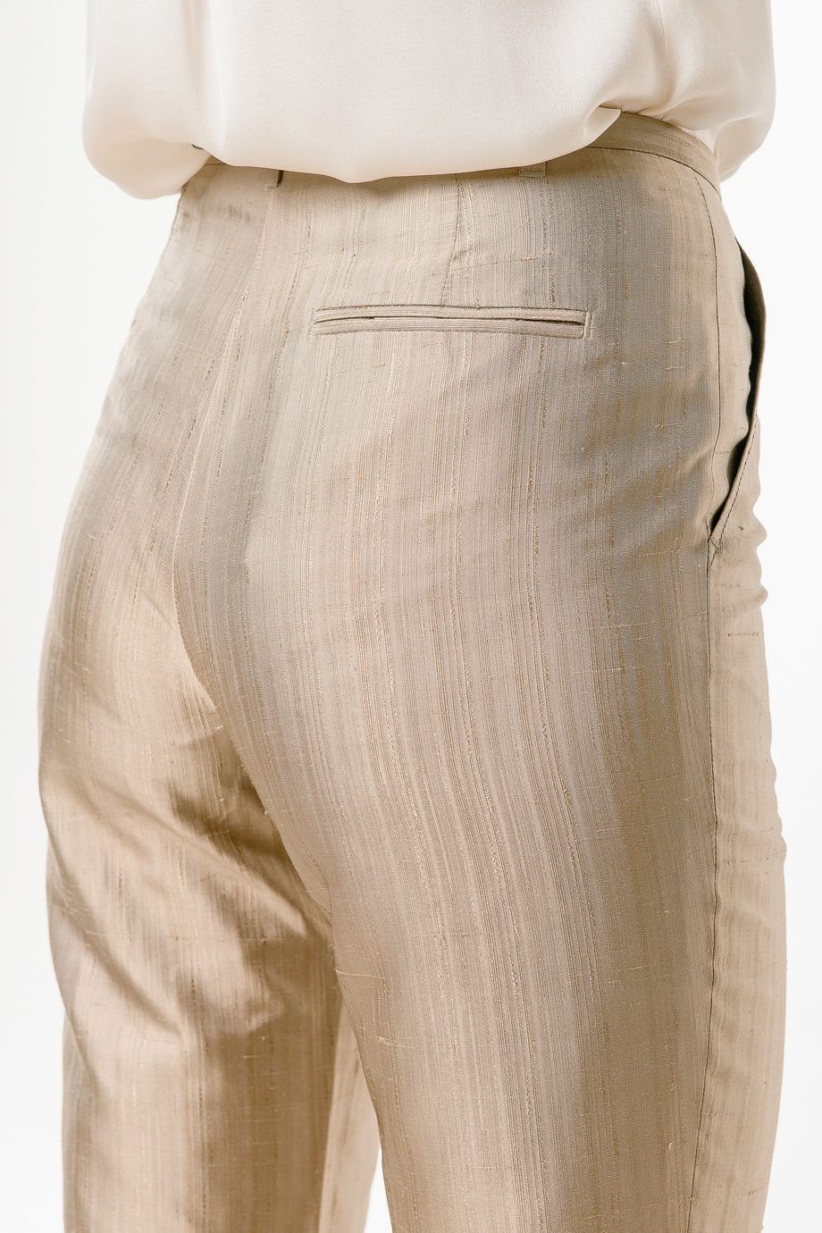 image 5 Шелковые брюки