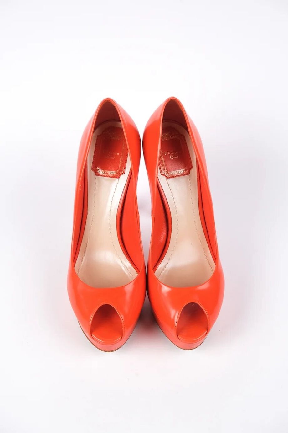 image 4 Туфли оранжевого цвета