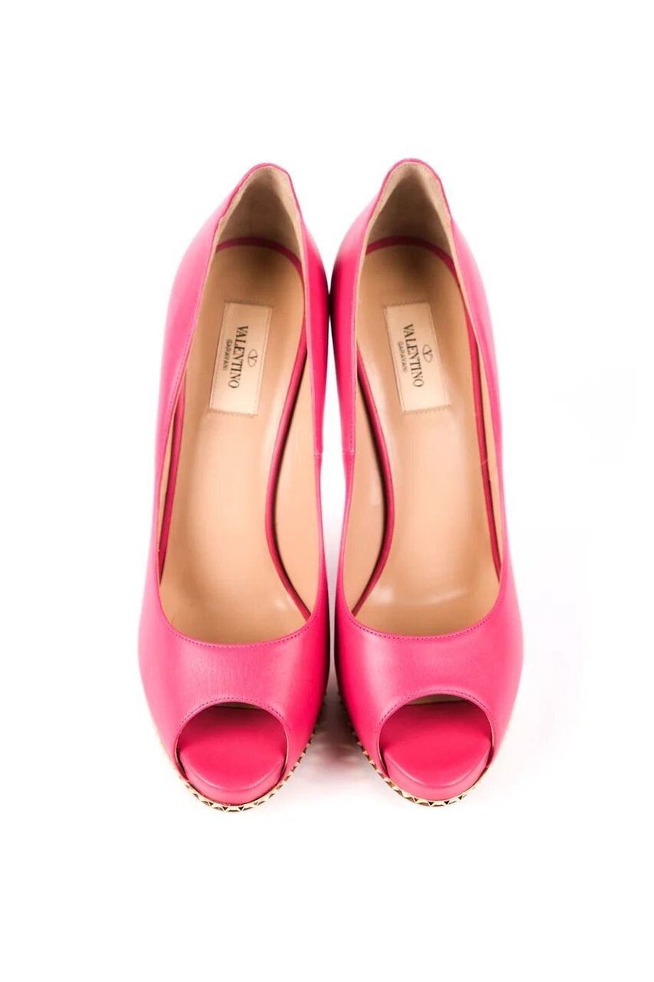 image 5 Туфли розового цвета с открытым носиком