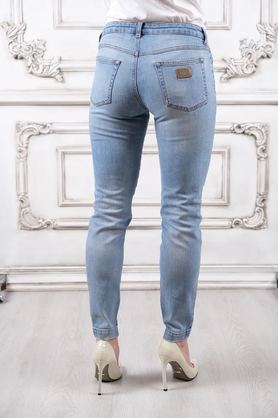 image 3 Зауженные джинсы