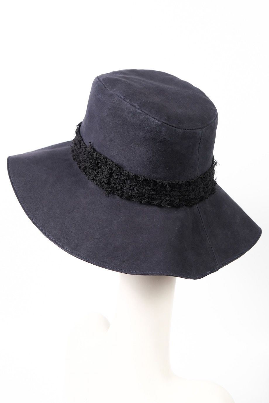 image 2 Шляпа синего цвета с декором