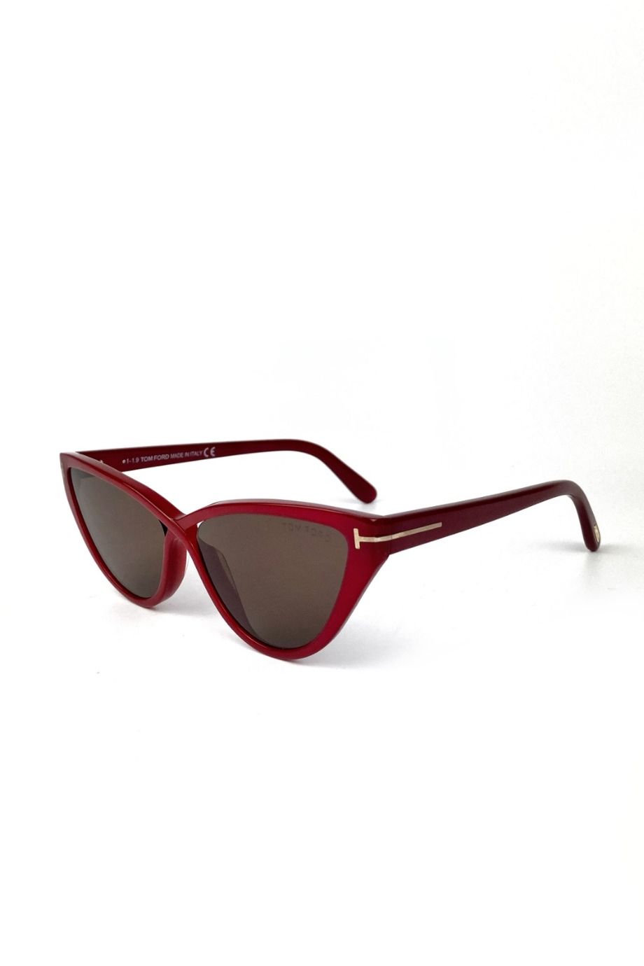 image 1 Солнцезащитные очки в красной пластиковой оправе