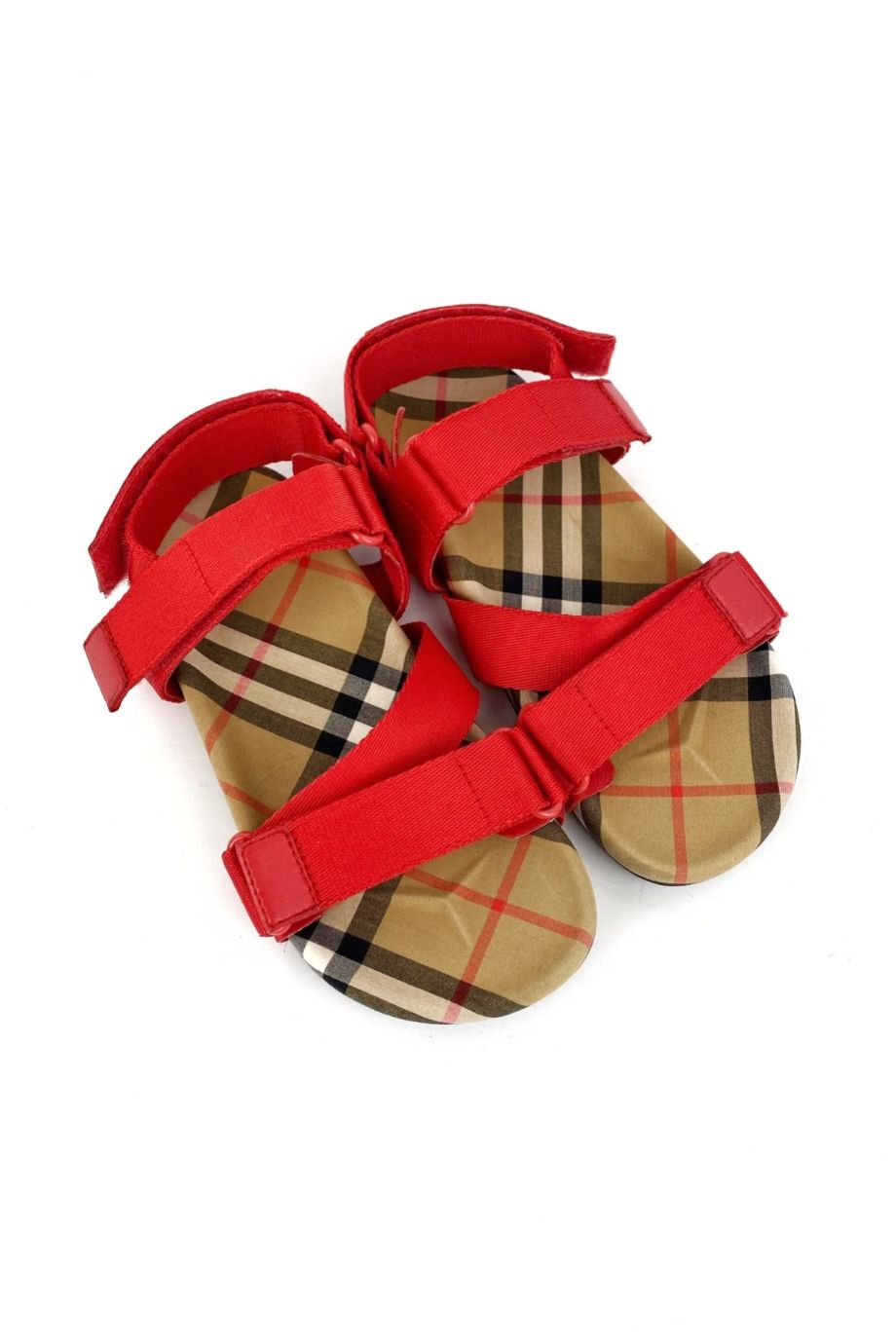 Burberry sandals on sale kids red