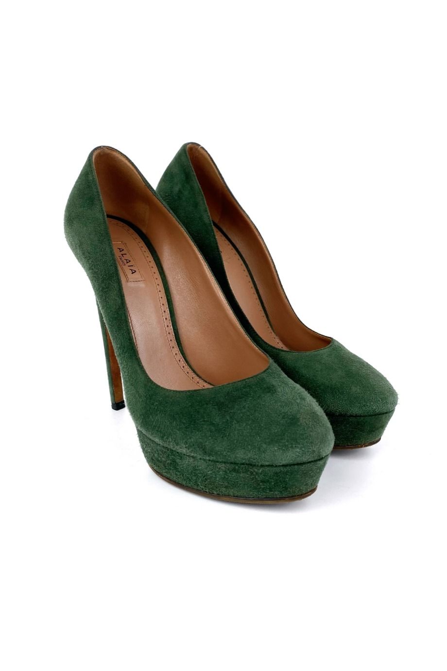 image 1 Туфли зеленого цвета