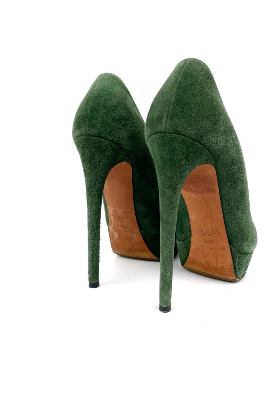 image 4 Туфли зеленого цвета