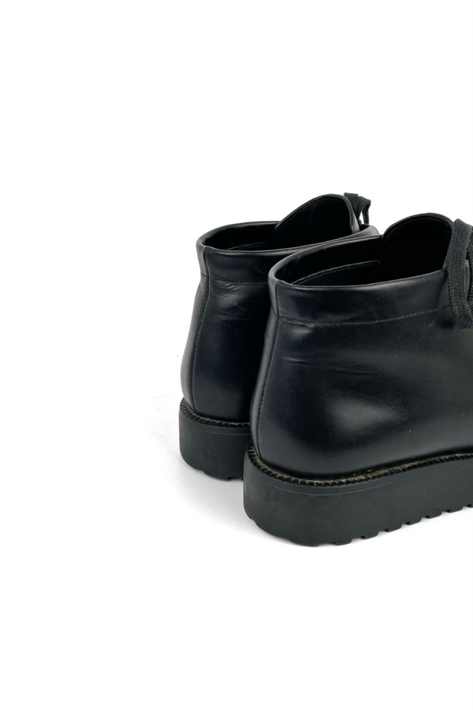 image 4 Ботинки черного цвета на шнуровке