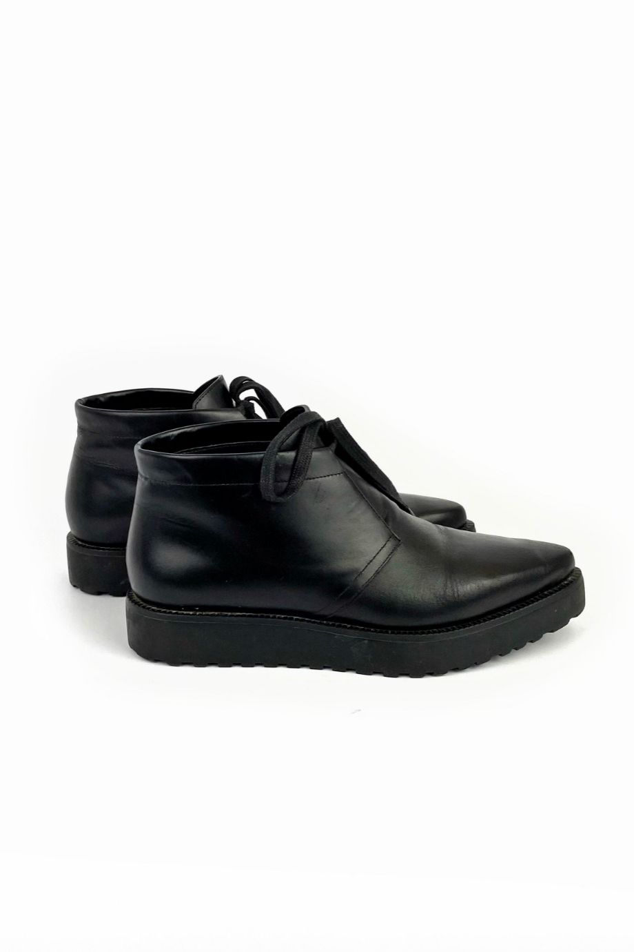 image 5 Ботинки черного цвета на шнуровке