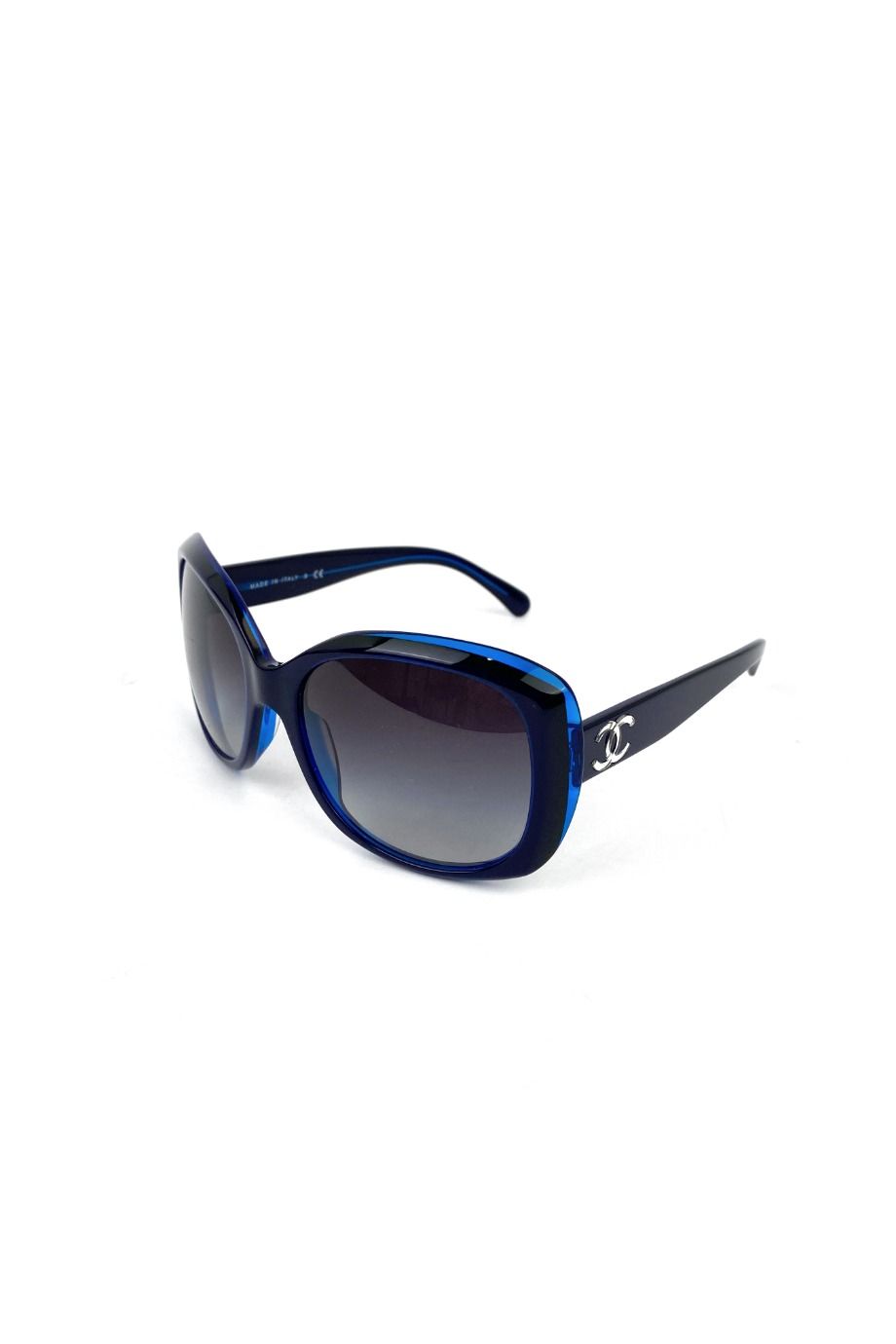 image 1 Солнцезащитные очки в пластиковой синей оправе