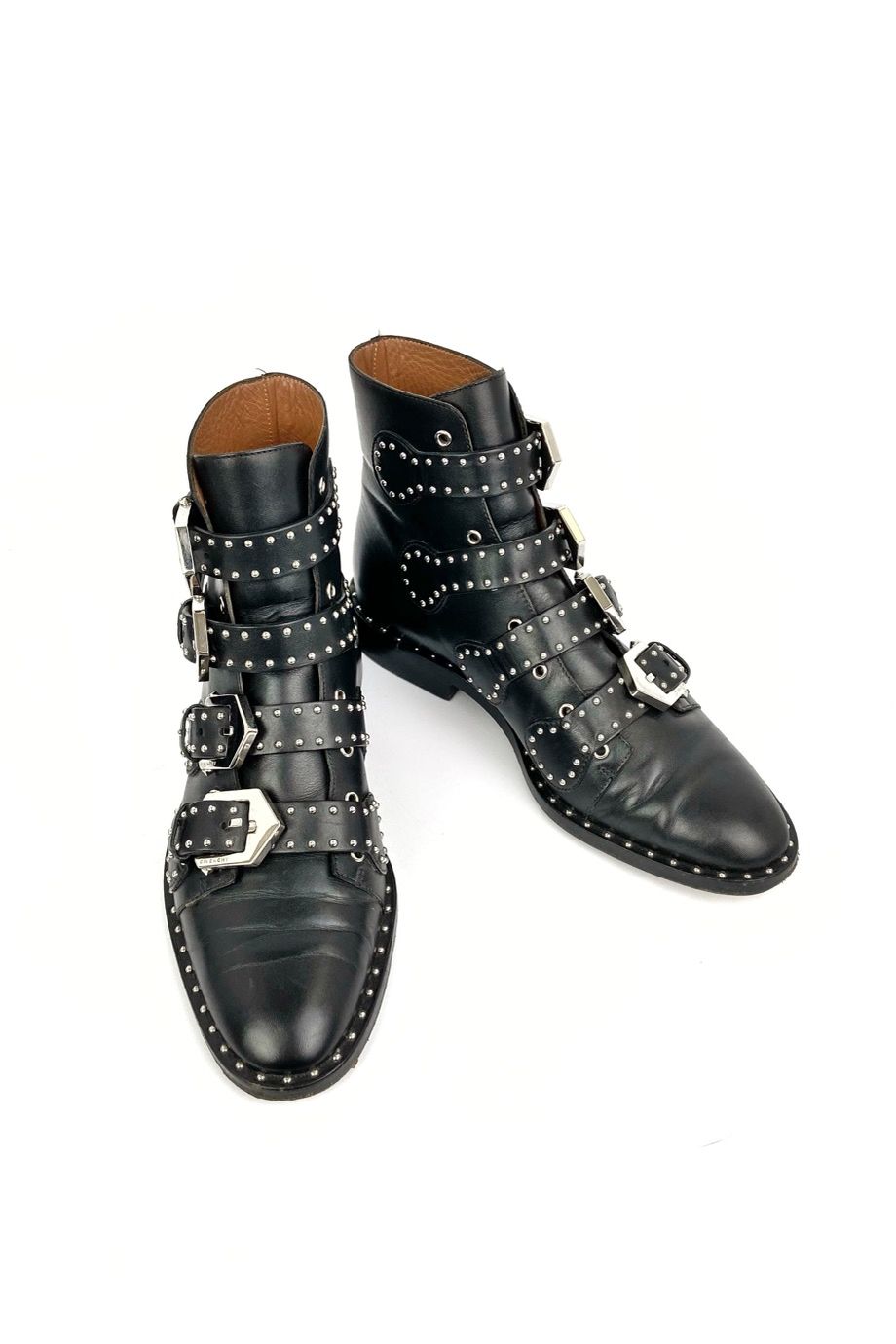 image 2 Ботинки черного цвета с ремешками