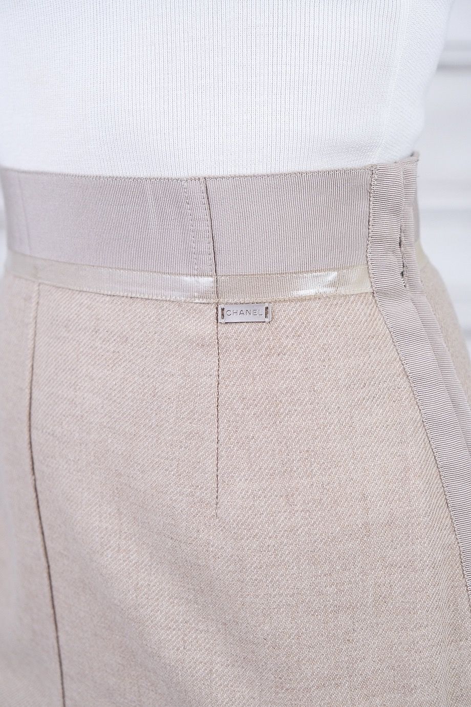 image 5 Кашемировая юбка-карандаш
