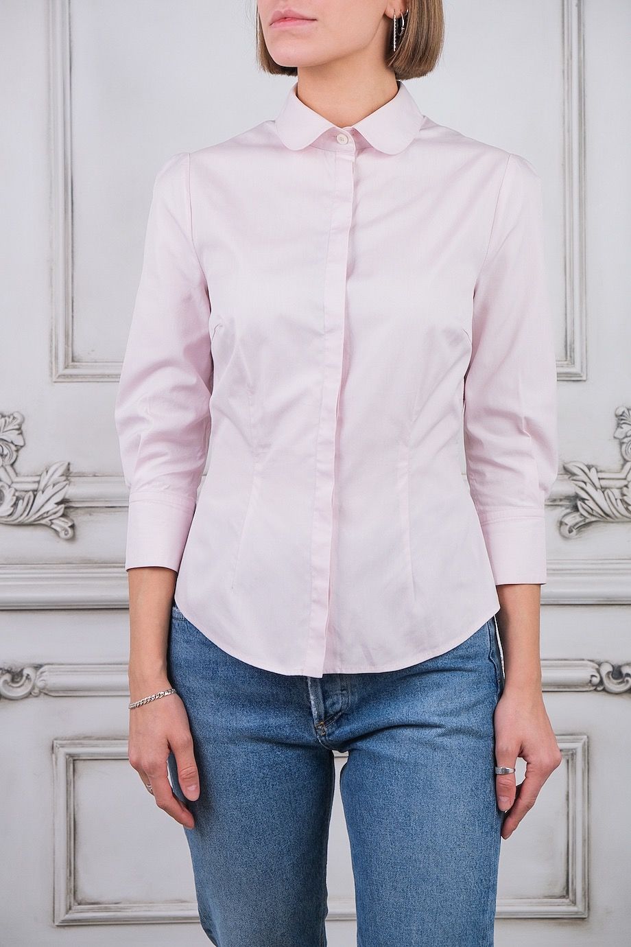 image 1 Рубашка нежно-розового цвета