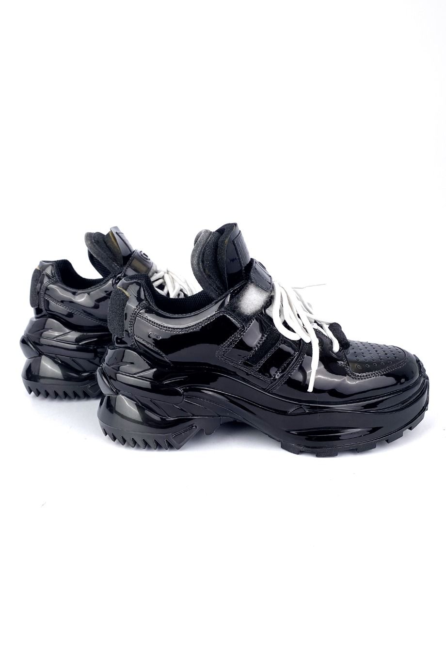 image 5 Лаковые кроссовки чёрного цвета
