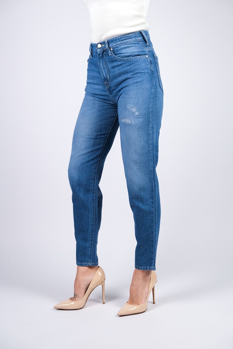 image 3 Укороченные джинсы