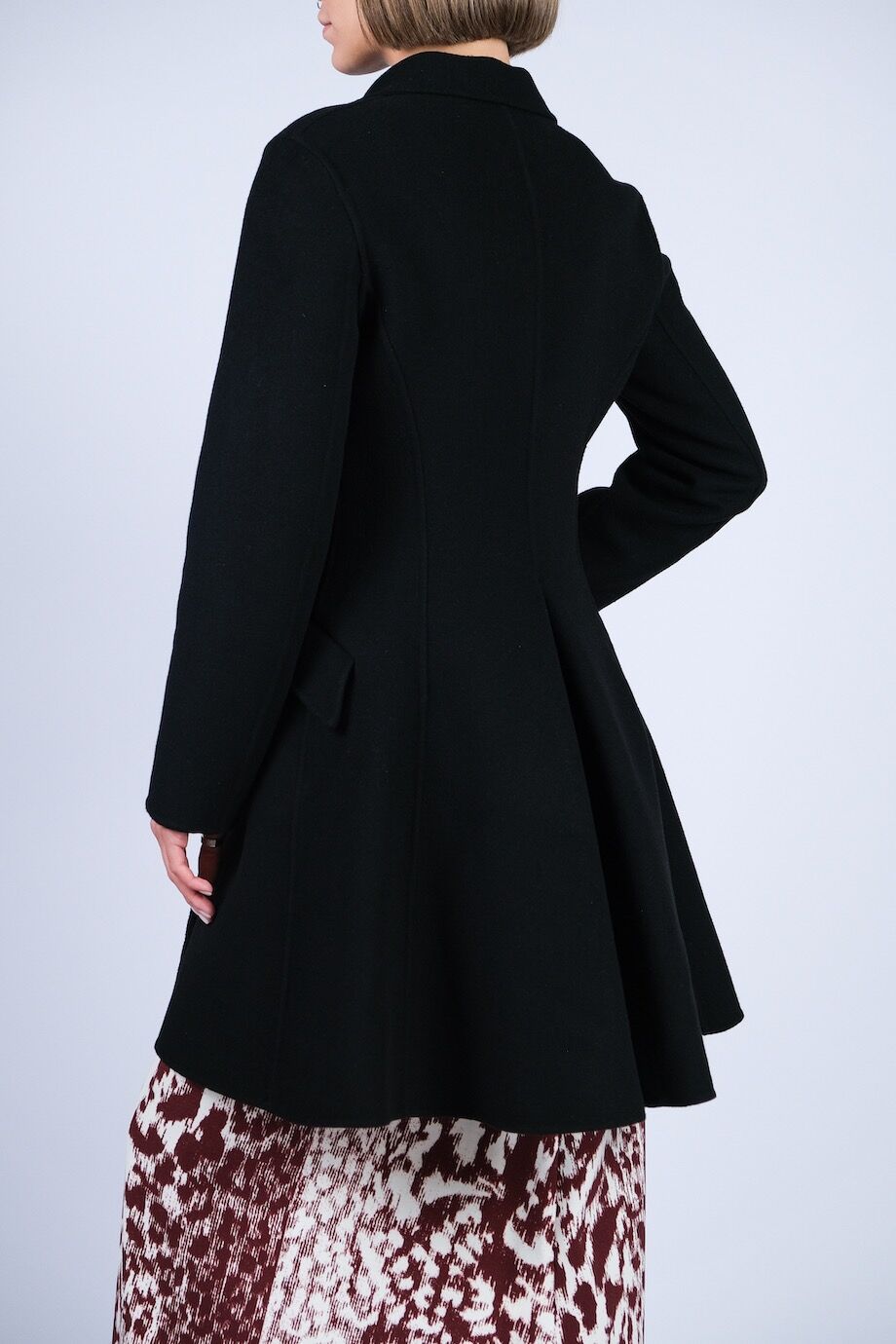 image 5 Кашемировое пальто черного цвета