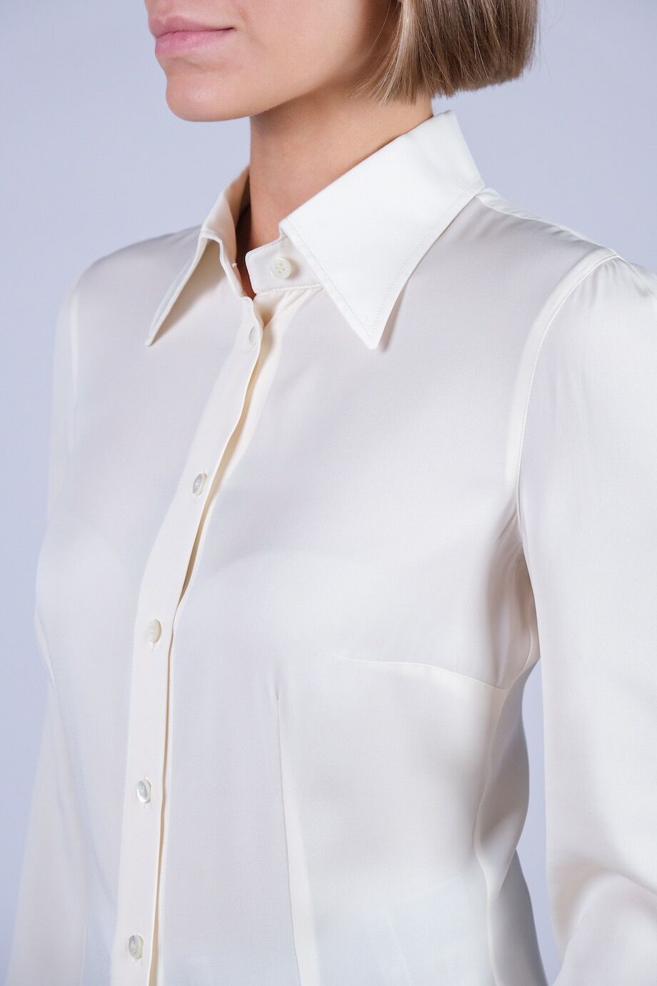 image 4 Блуза молочного цвета