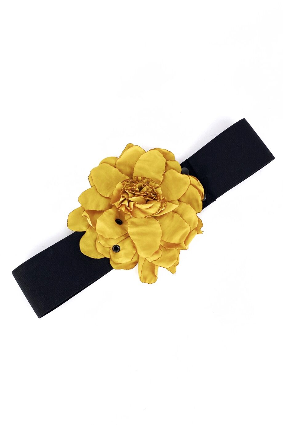 image 1 Пояс на резинке с желтым цветком