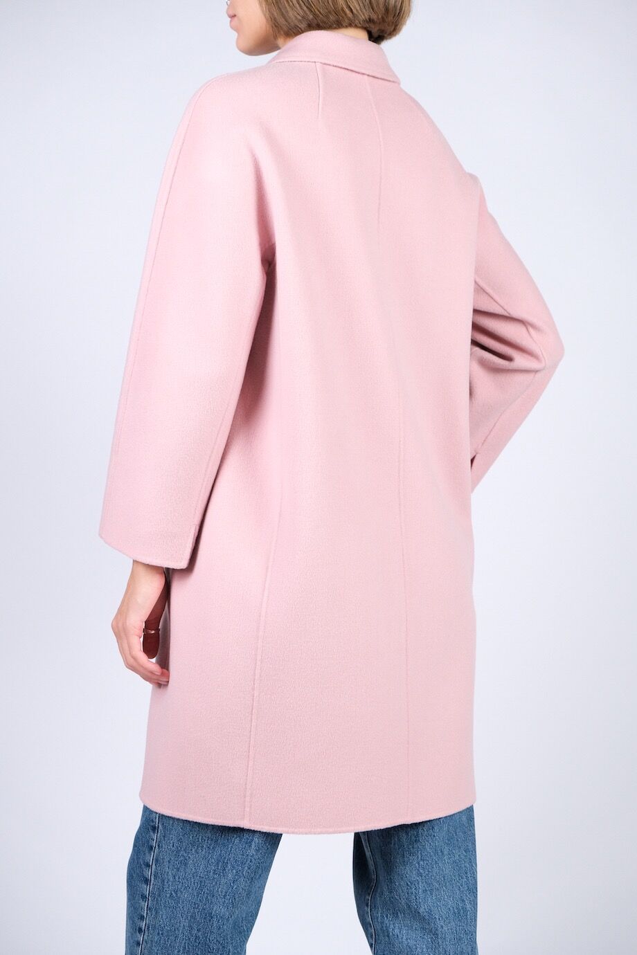 image 3 Пальто розового цвета на кнопках