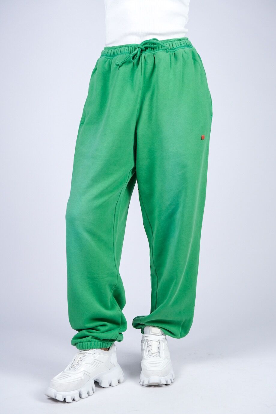 image 2 Спортивные брюки зеленого цвета