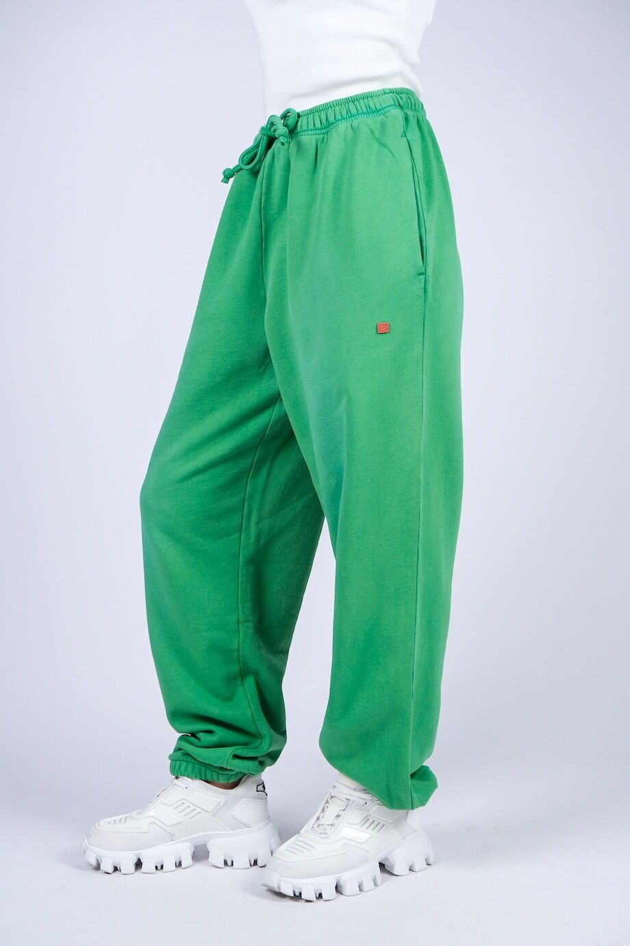 image 3 Спортивные брюки зеленого цвета