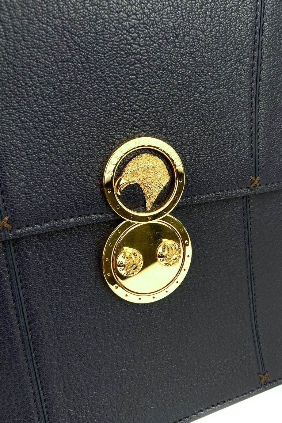 image 3 Мужской портфель темно-синего цвета