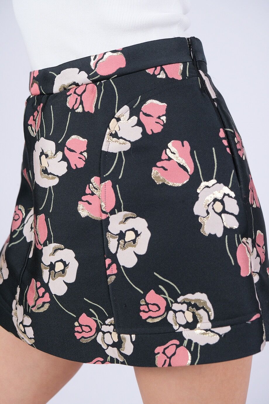 image 5 Юбка-шорты с цветочным принтом