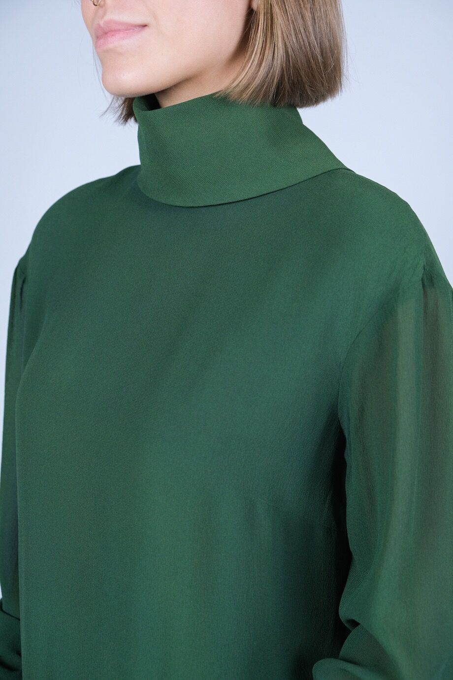 image 4 Платье зелёного цвета с карманами