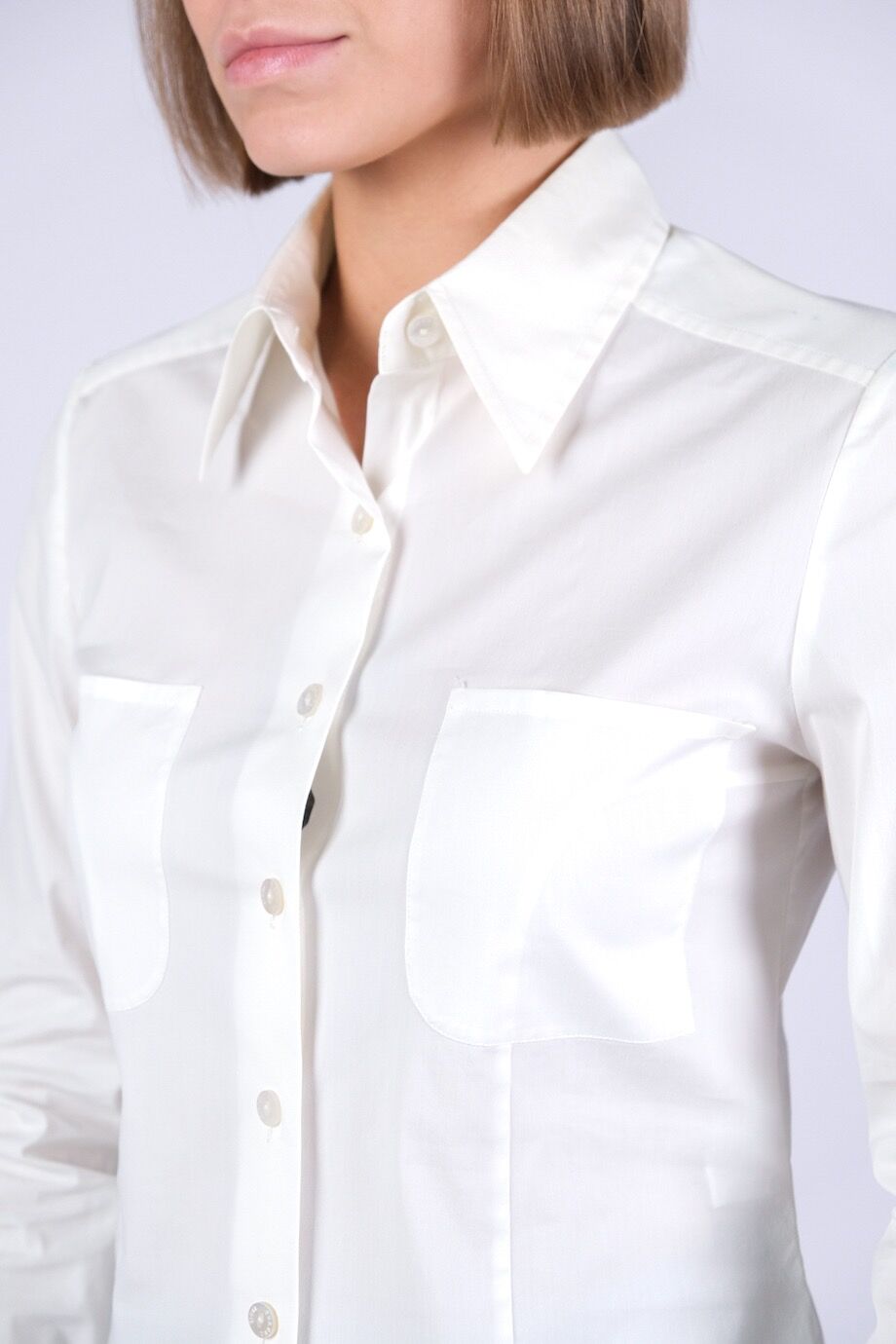 image 4 Рубашка белого цвета