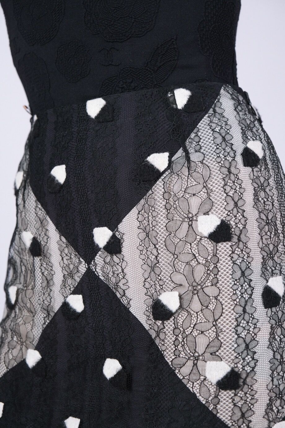 image 5 Комбинированная юбка-карандаш