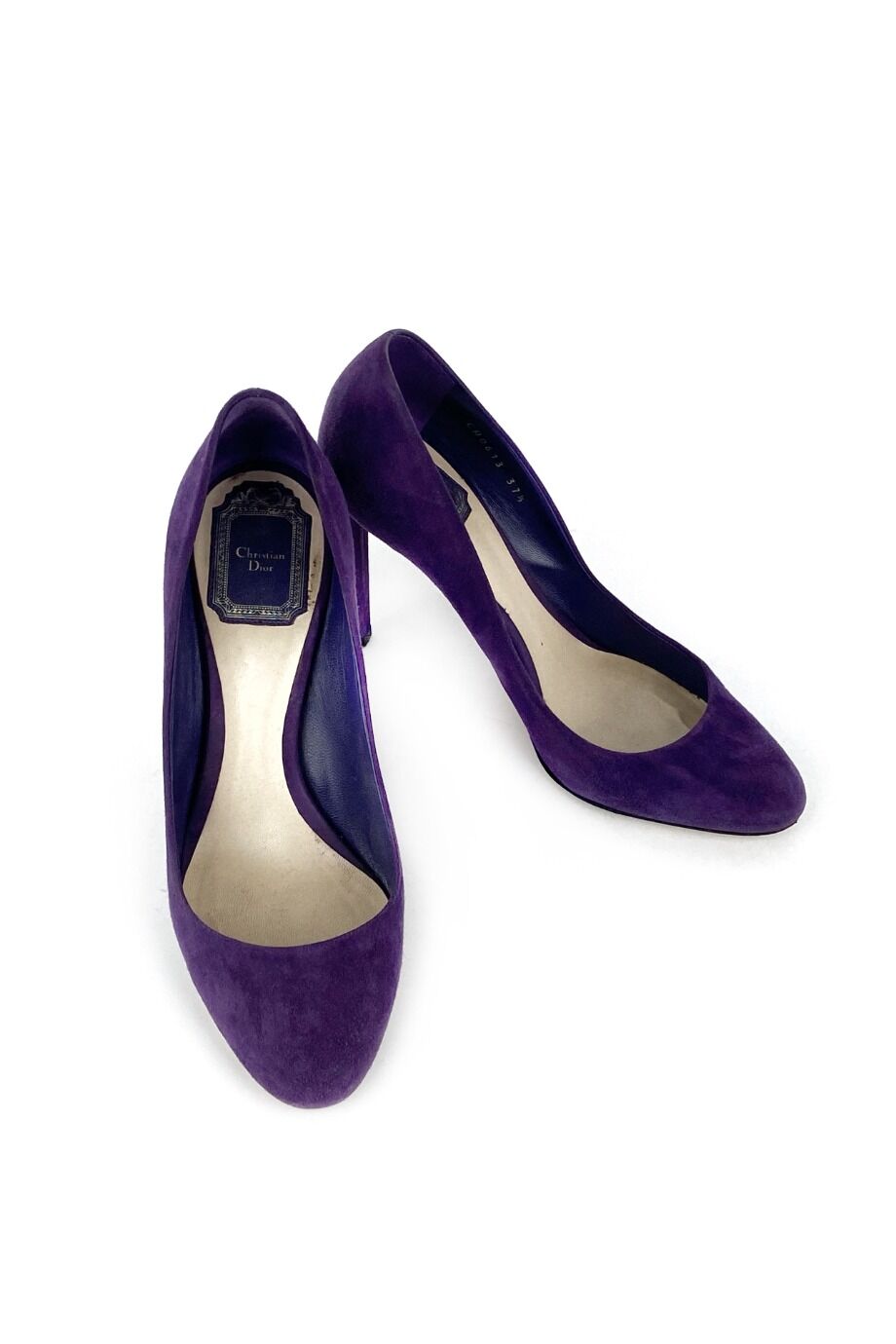 image 2 Замшевые туфли фиолетового цвета