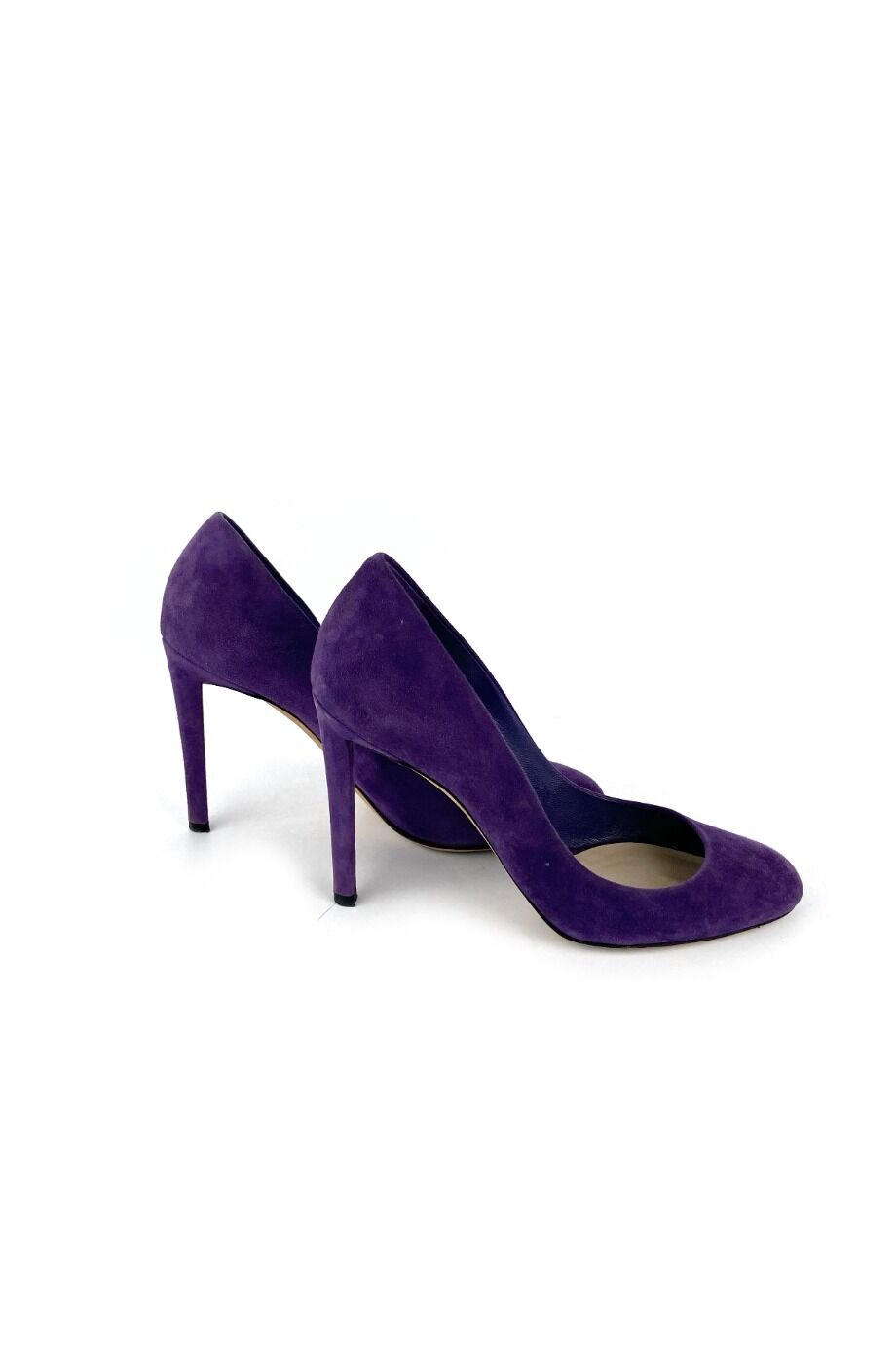 image 5 Замшевые туфли фиолетового цвета