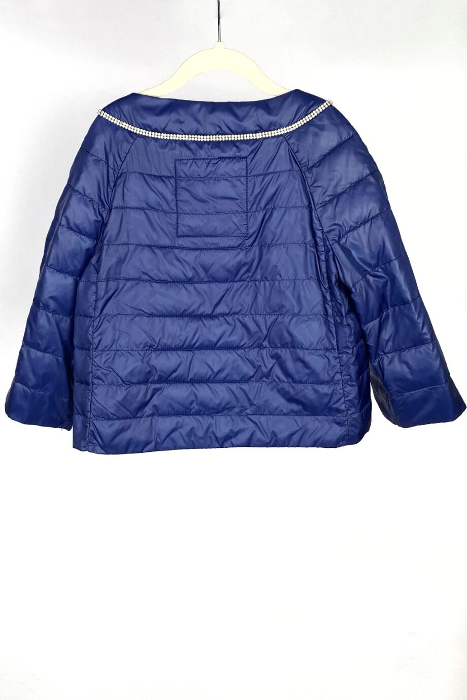 image 3 Детская куртка синего цвета c декором