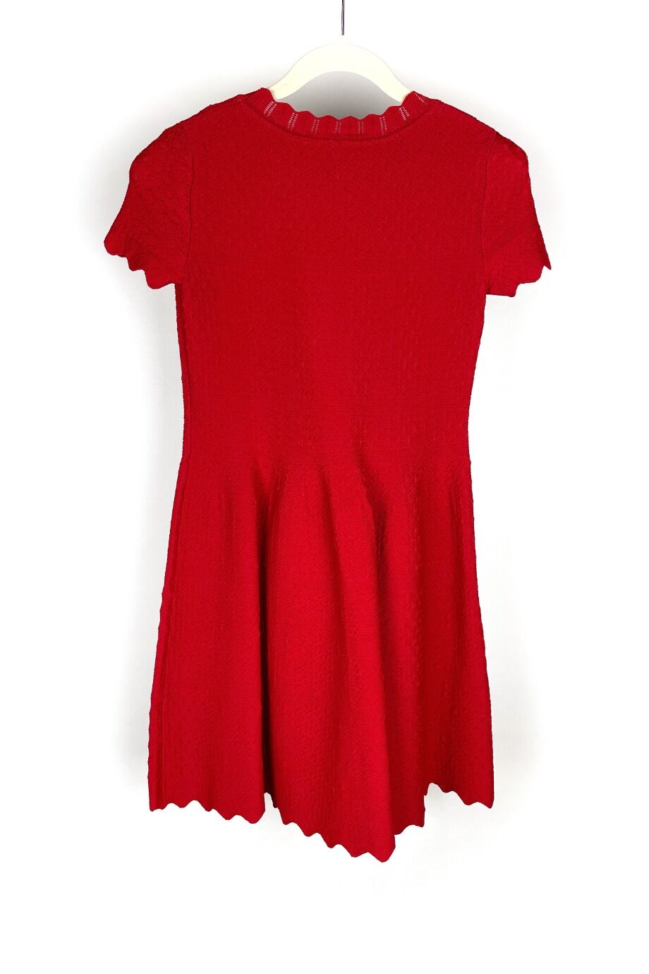 image 3 Детское платье красного цвета с перфорациями