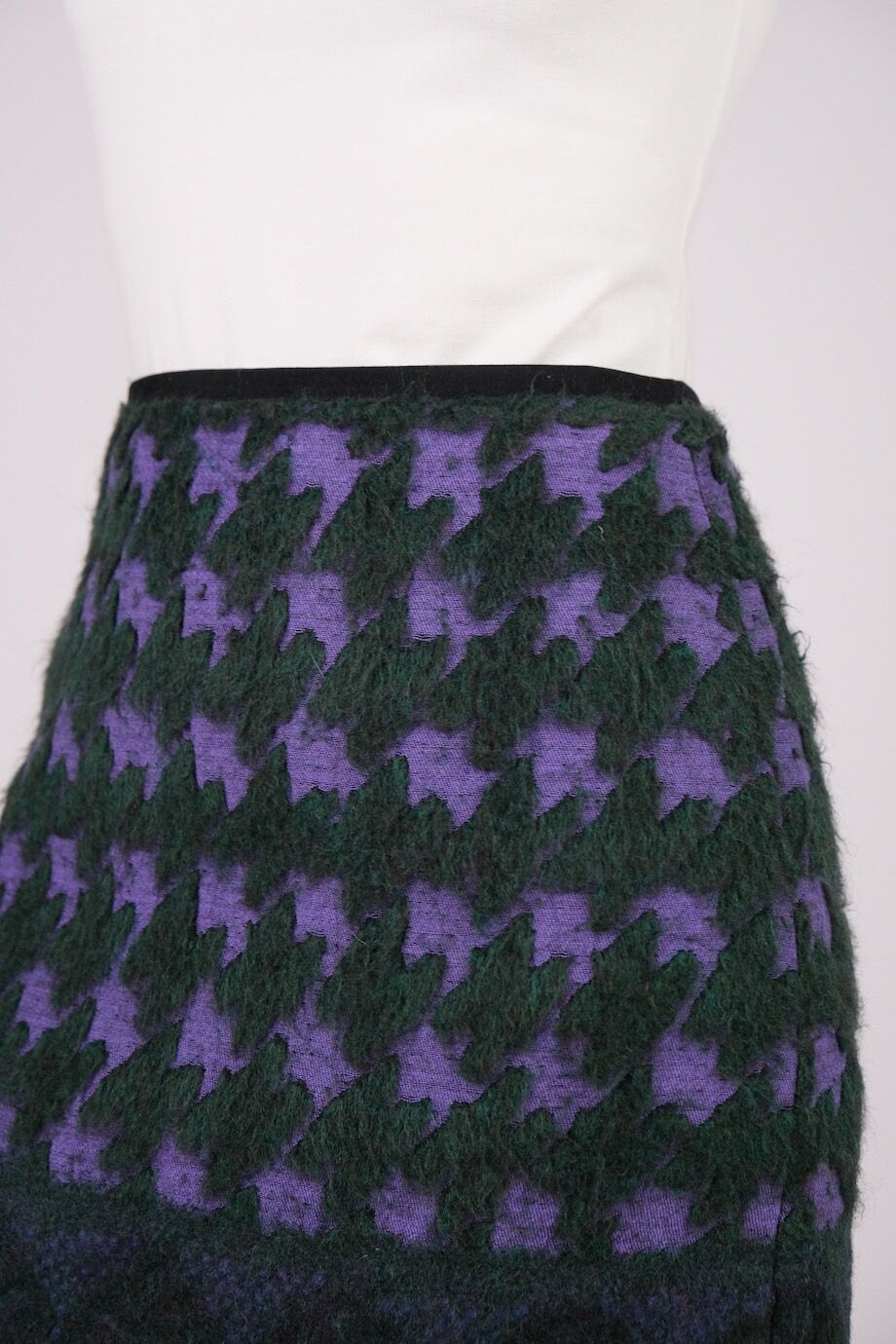 image 5 Комбинированная юбка ниже колена