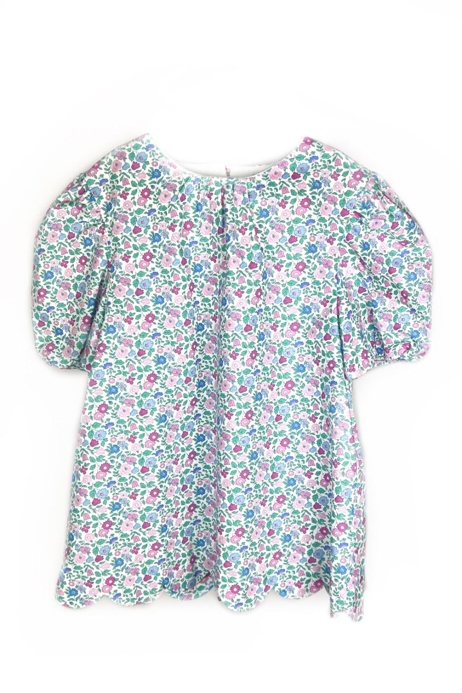 image 1 Детская блуза с коротким рукавом и цветочным принтом
