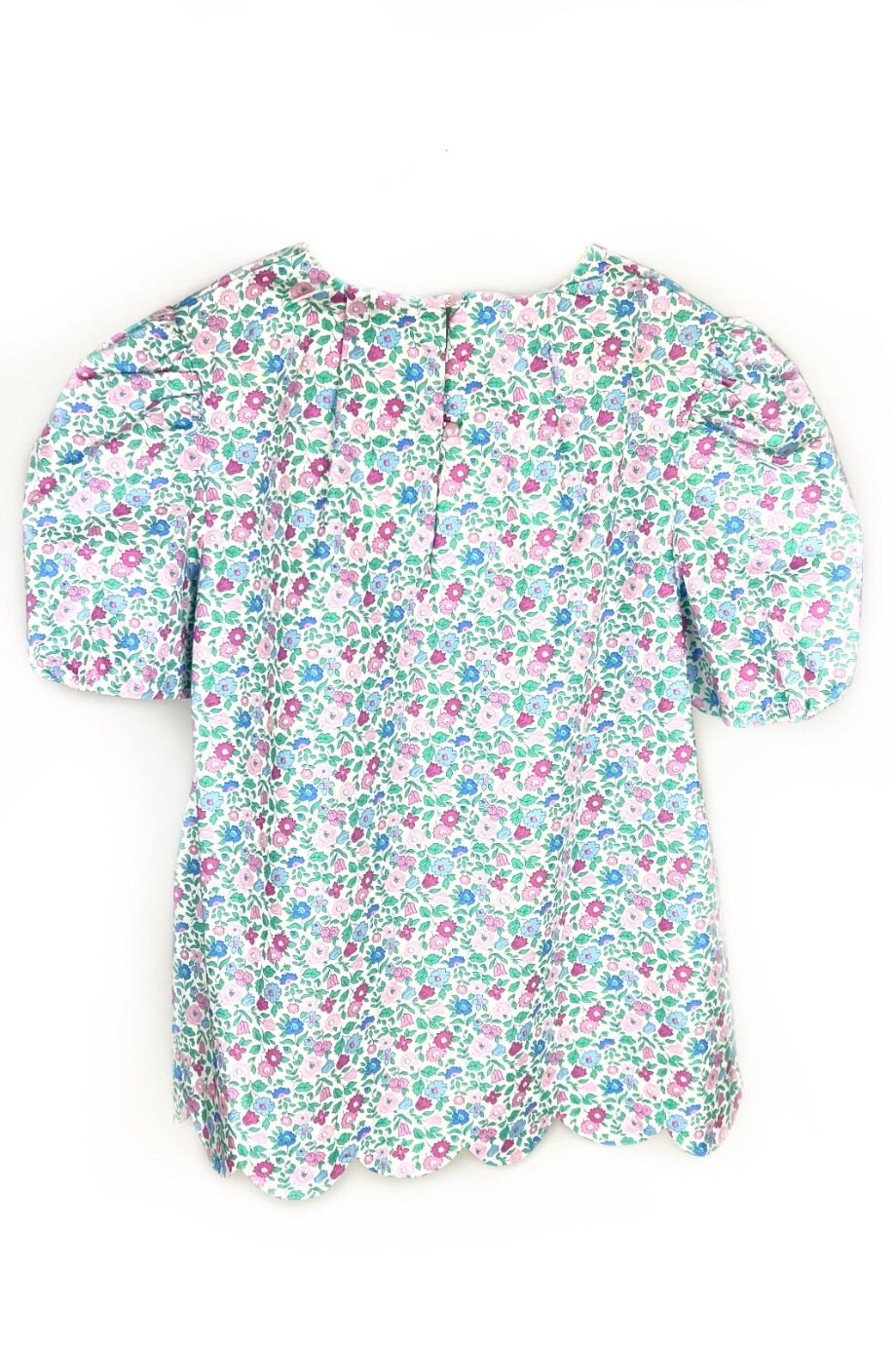 image 3 Детская блуза с коротким рукавом и цветочным принтом