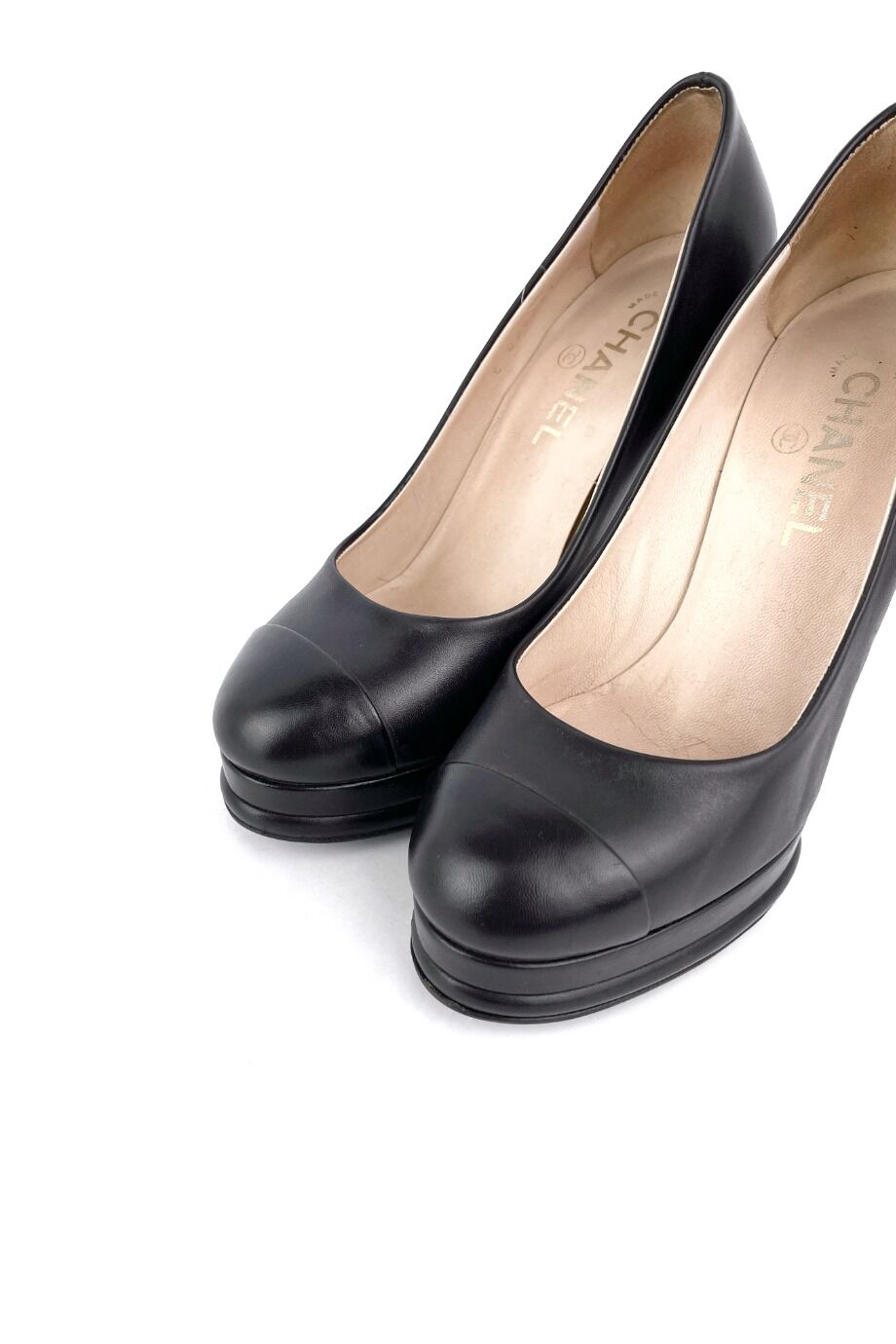 image 3 Туфли черного цвета с круглым носиком