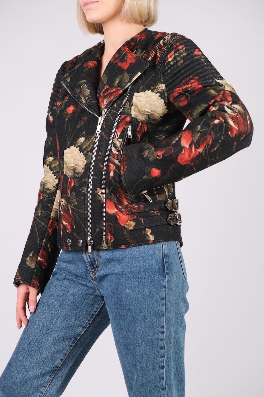 image 2 Куртка с цветочным принтом