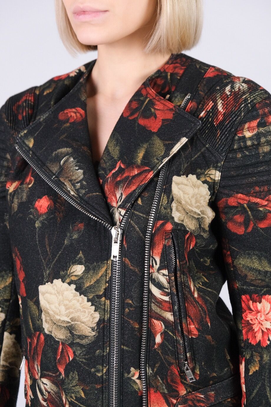 image 4 Куртка с цветочным принтом