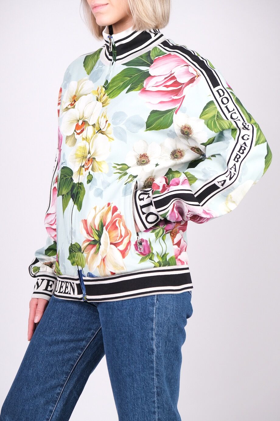 image 2 Куртка с принтом из цветов