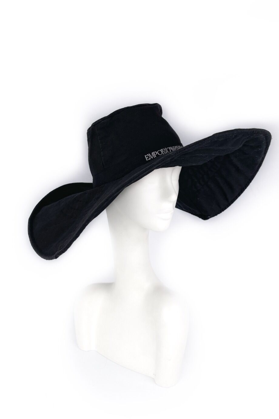 image 1 Пляжная шляпа чёрного цвета с широкими полями