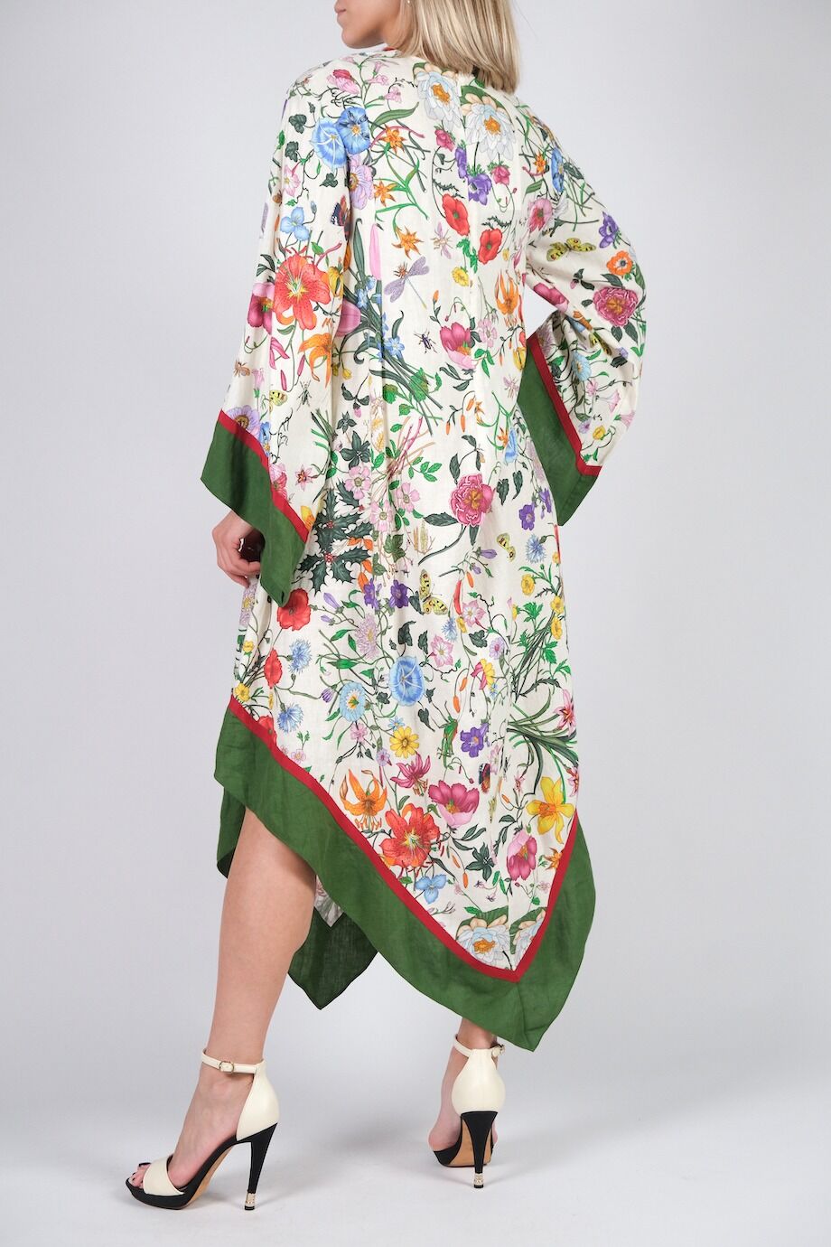 image 3 Платье миди с цветочным принтом
