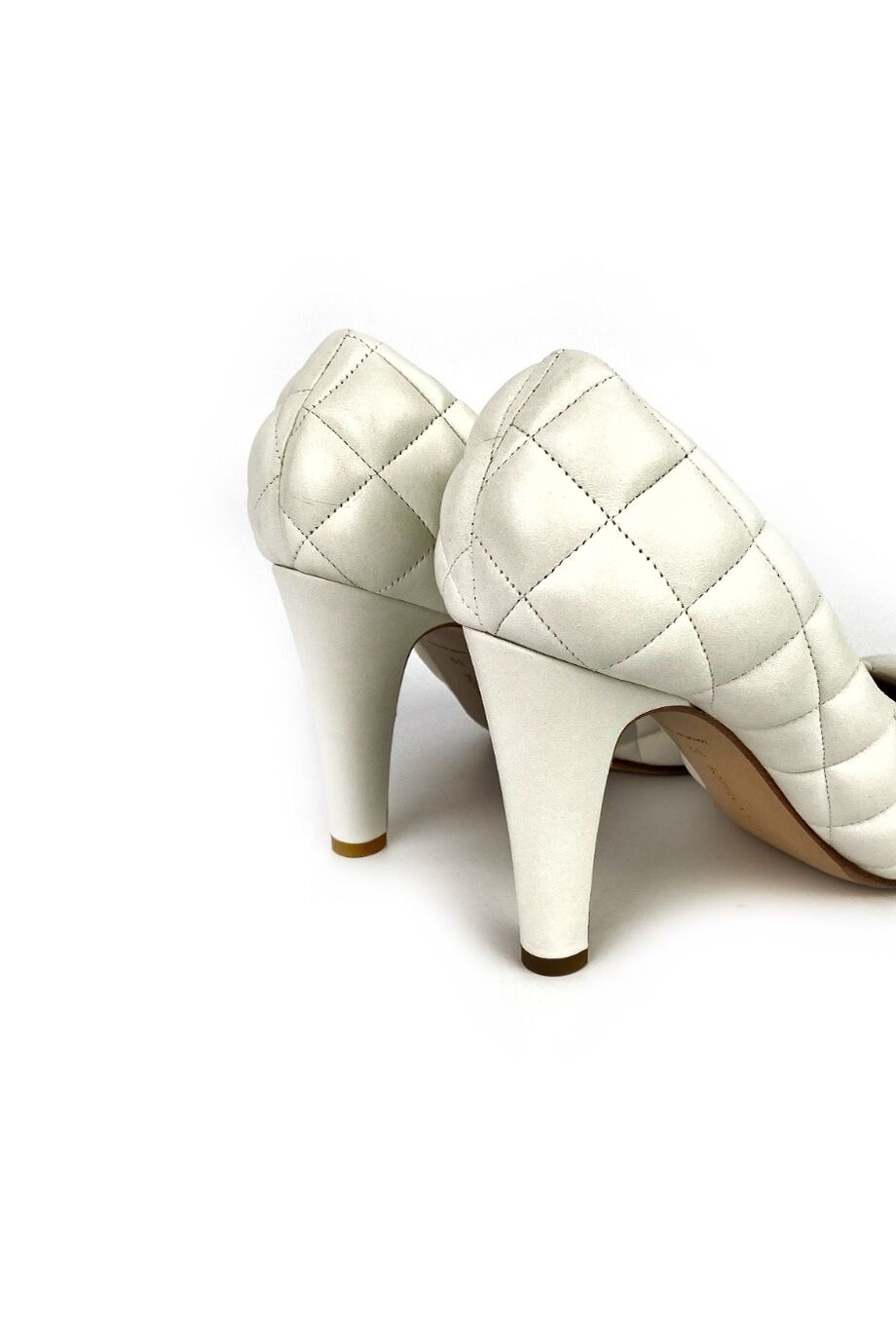 image 4 Туфли белого цвета с квадратными носиками