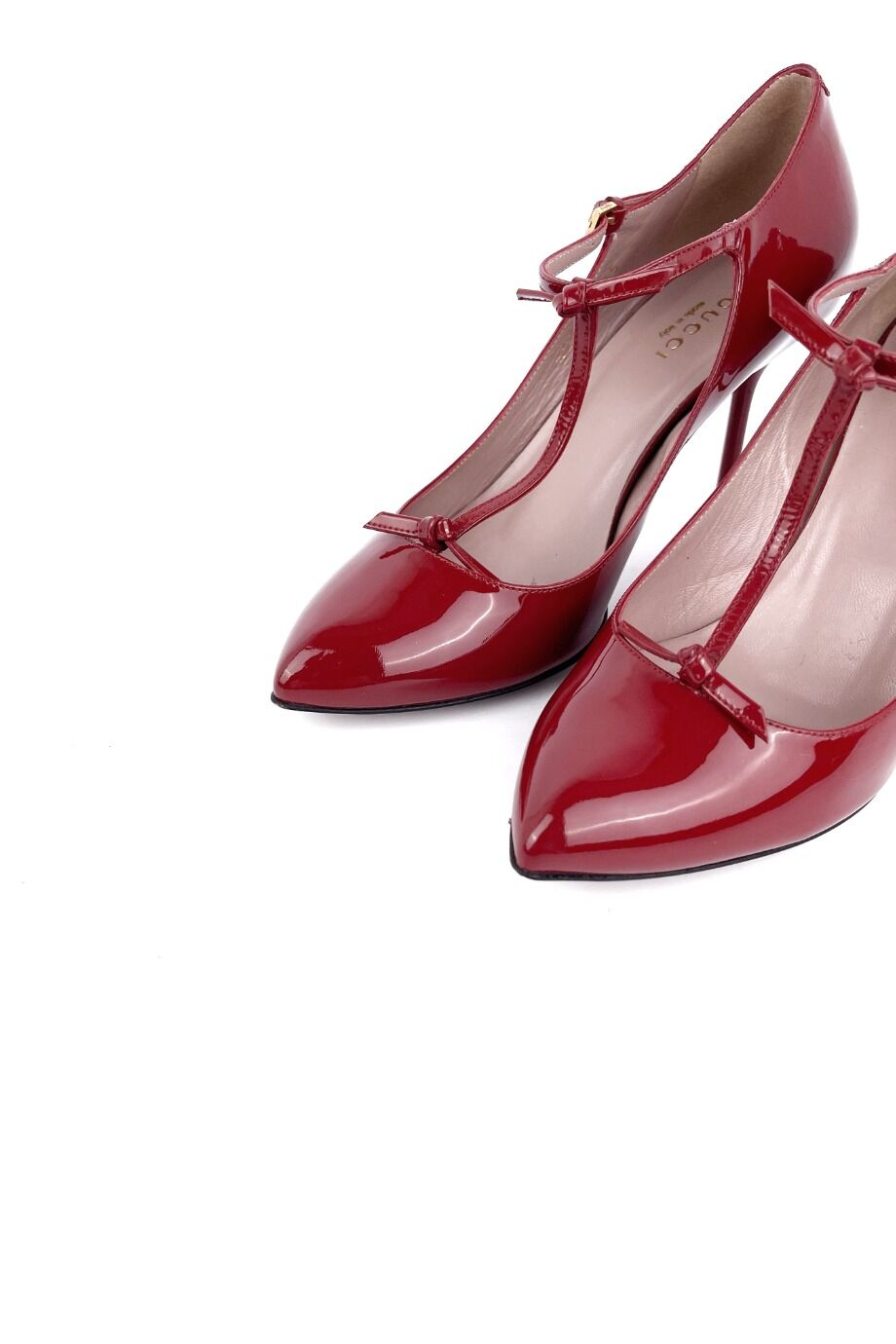 image 3 Лаковые туфли красного цвета