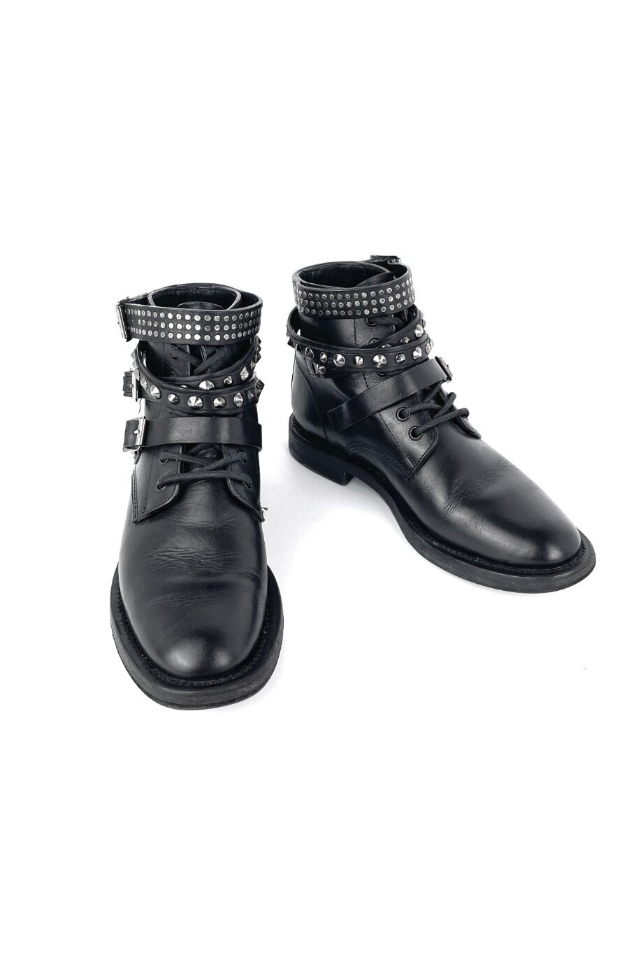 image 2 Ботинки черного цвета с ремешками