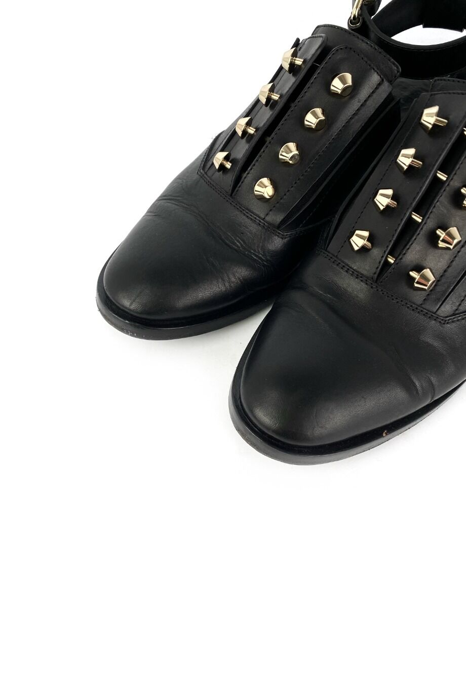 image 3 Ботинки черного с ремешками на лодыжках