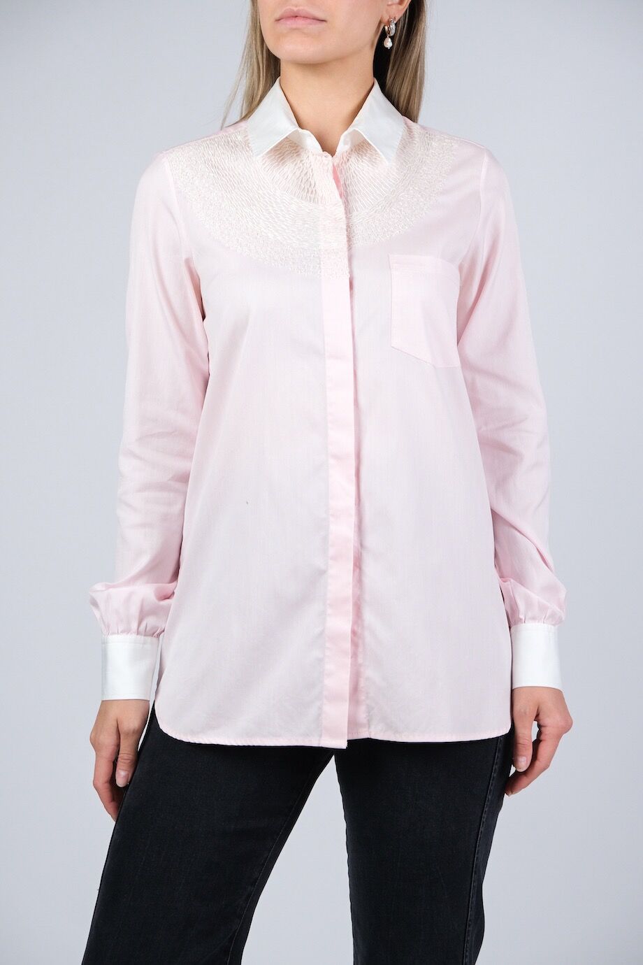 image 1 Рубашка розового цвета