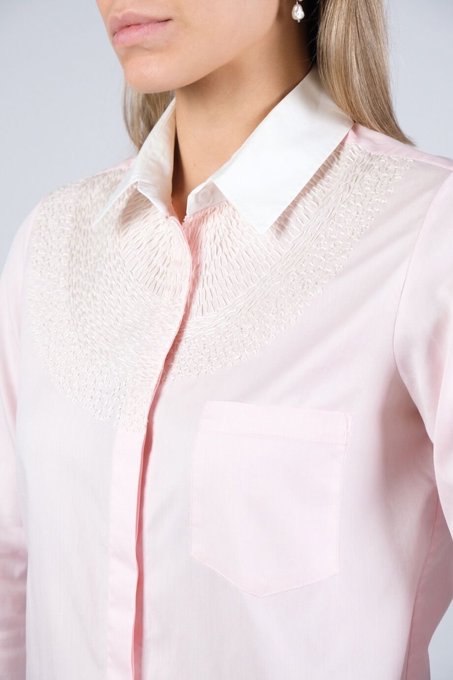 image 4 Рубашка розового цвета