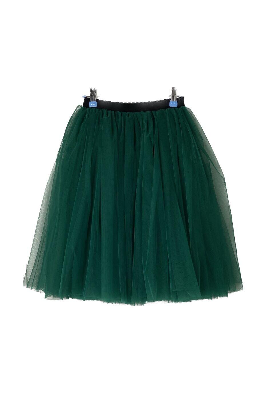 image 1 Детская юбка из сетки зелёного цвета