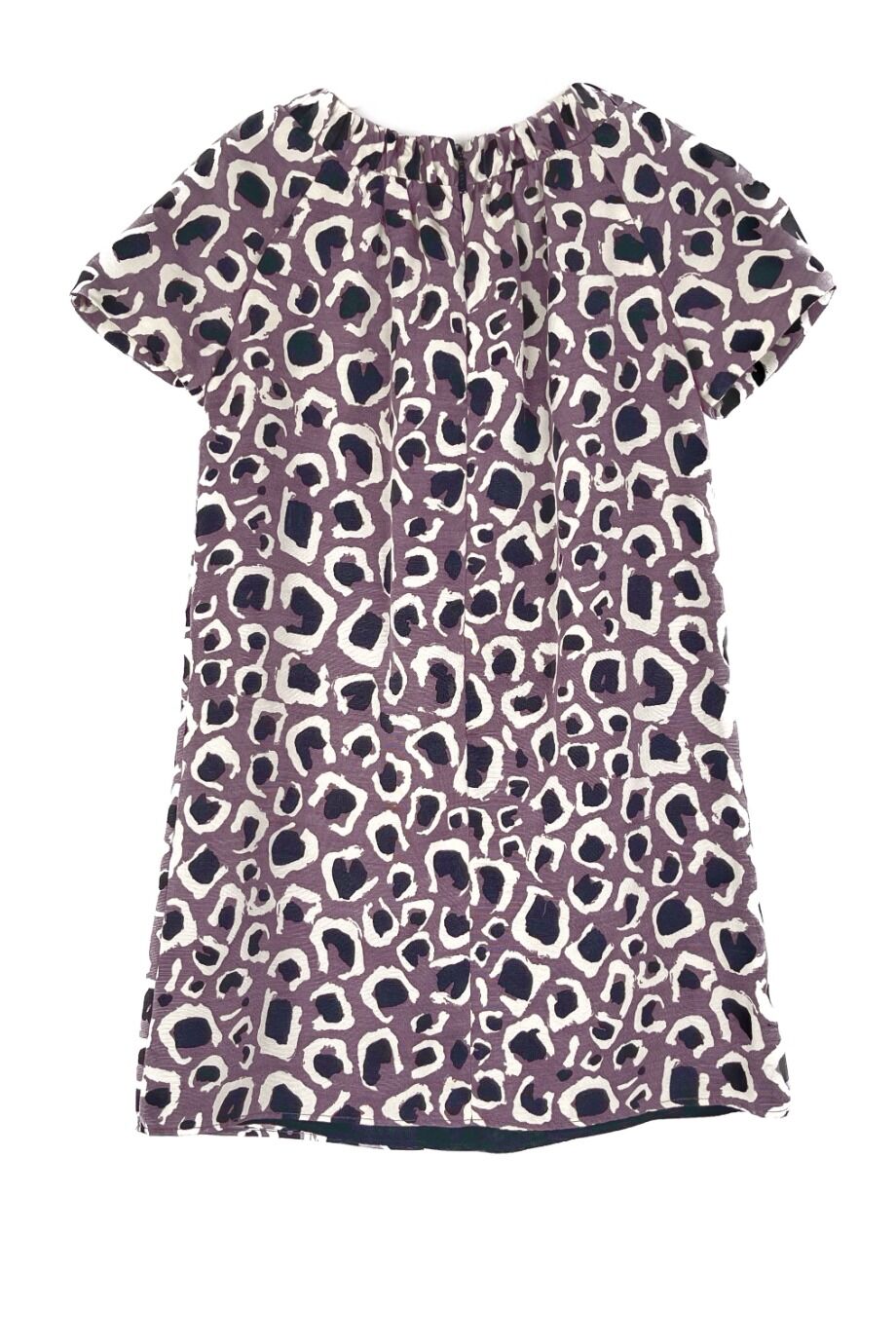 image 2 Детское платье с леопардовым принтом сиреневого цвета
